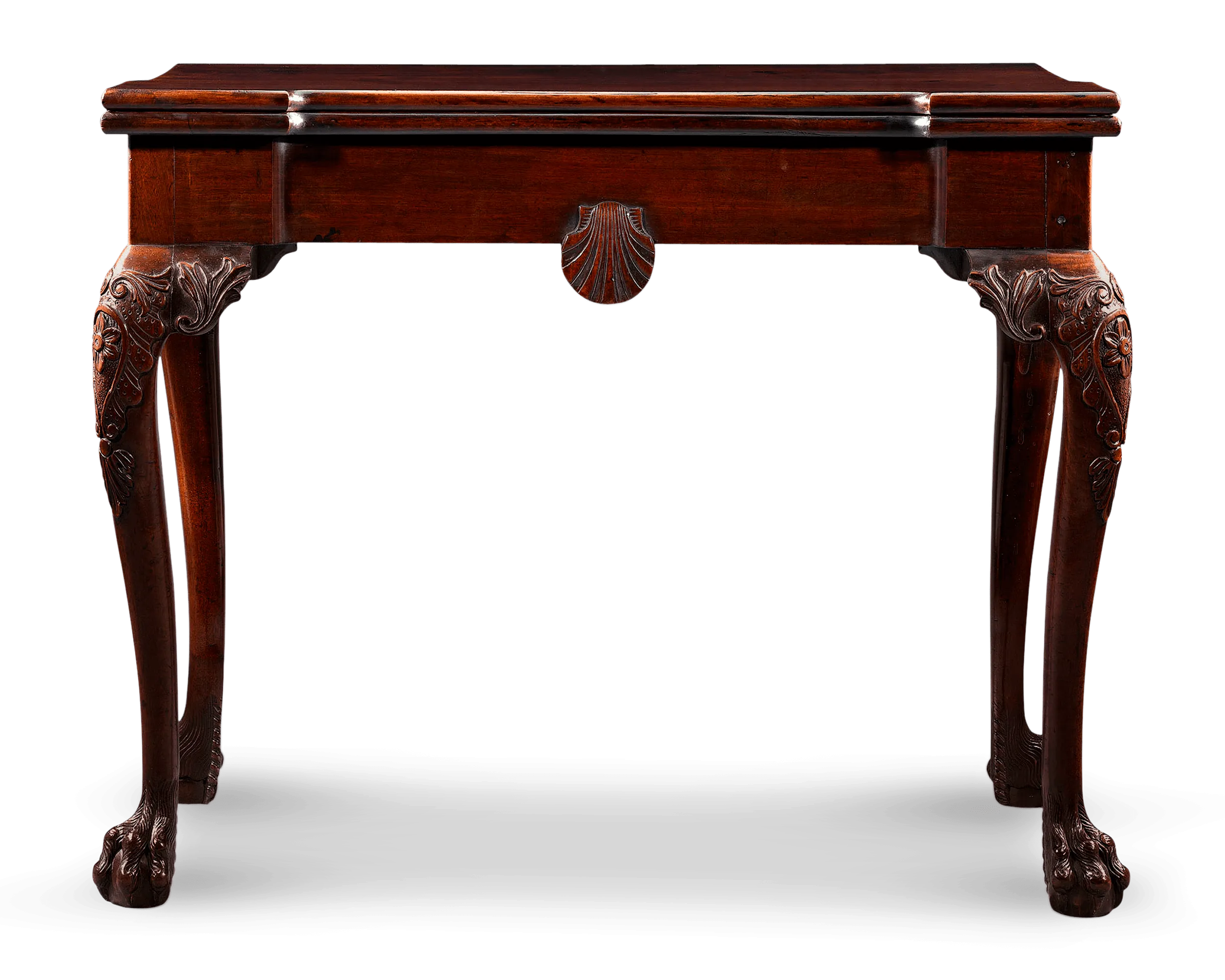 18th-Century Mahogany Irish Games Table