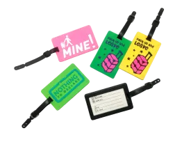 3D Fancy Travel Themed Design Luggage Tag