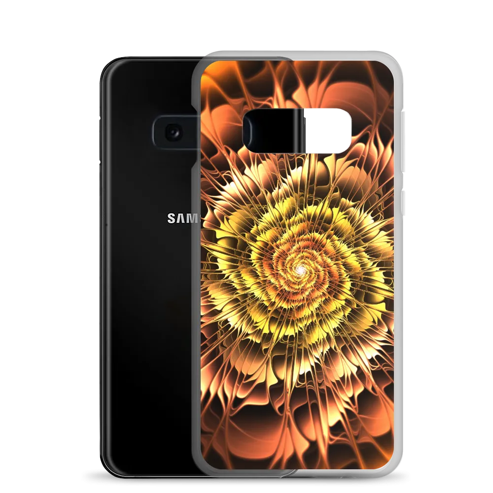 Abstract Flower 01 Samsung Case