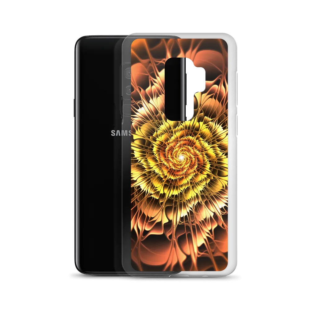 Abstract Flower 01 Samsung Case