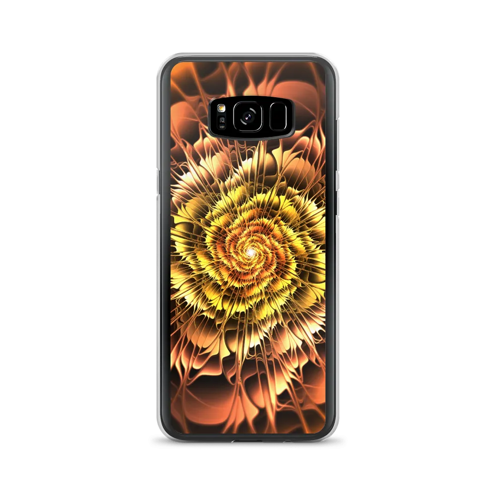 Abstract Flower 01 Samsung Case