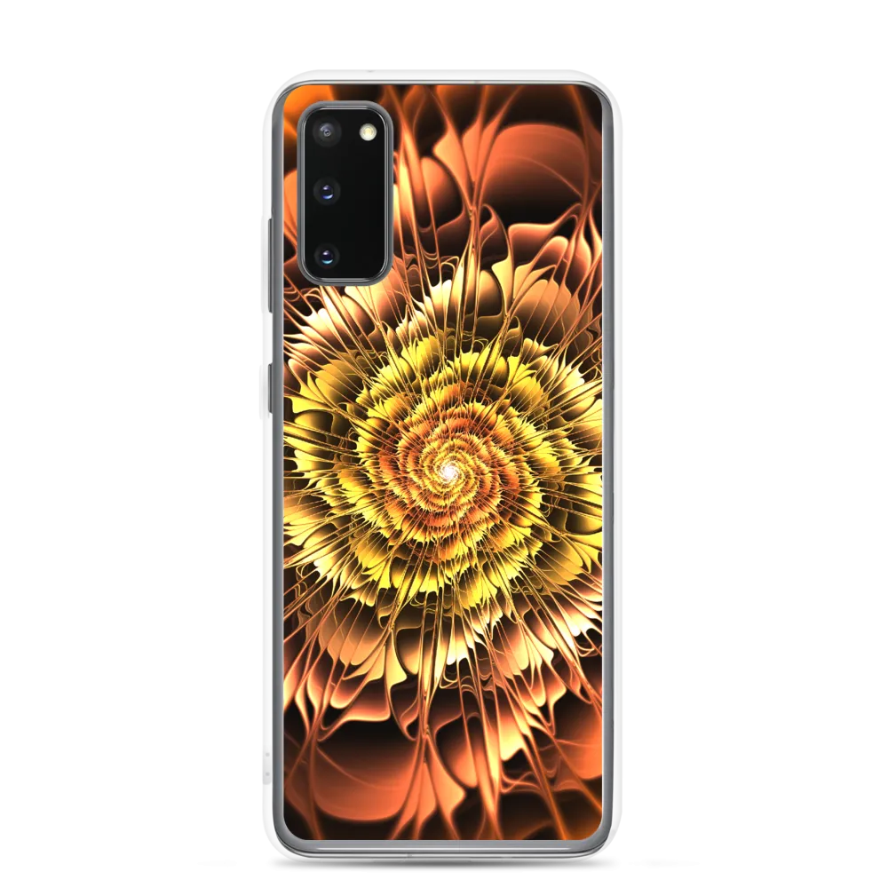 Abstract Flower 01 Samsung Case