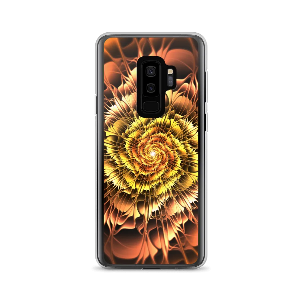 Abstract Flower 01 Samsung Case