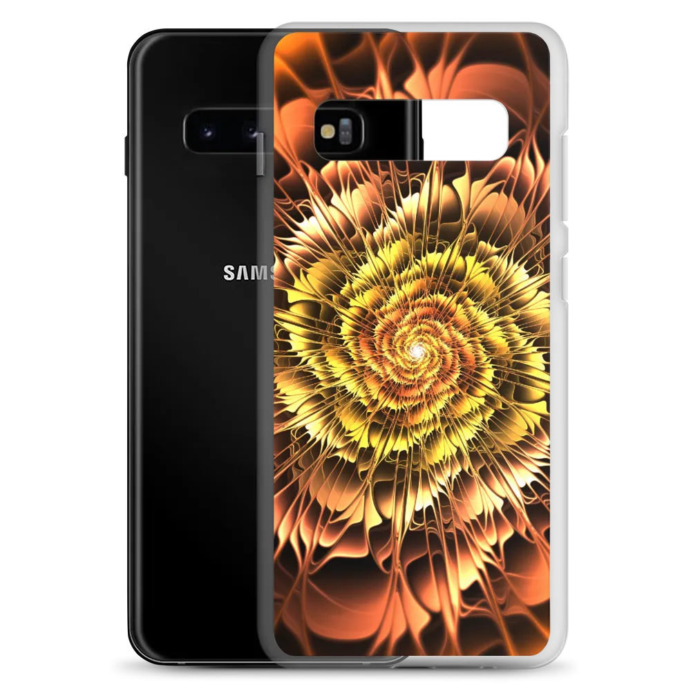 Abstract Flower 01 Samsung Case