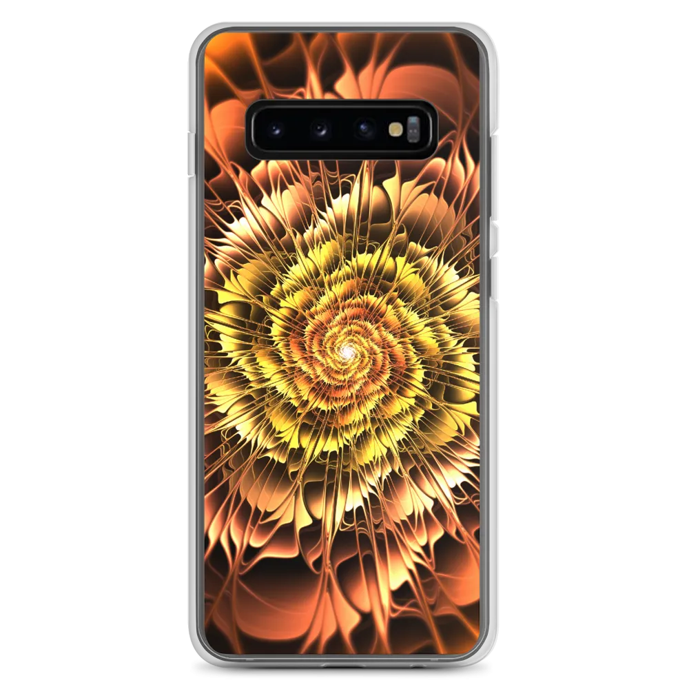 Abstract Flower 01 Samsung Case