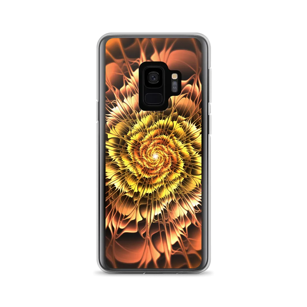 Abstract Flower 01 Samsung Case