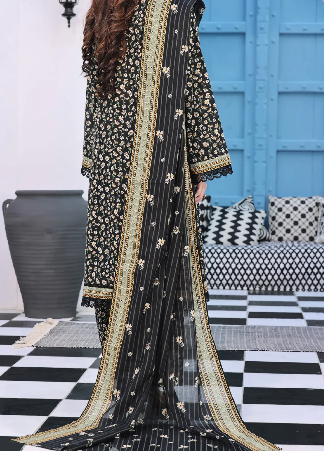 Aiza & Momina By VS Textile Printed Lawn Unstitched 3 Piece Suit - VS24AZL1 91