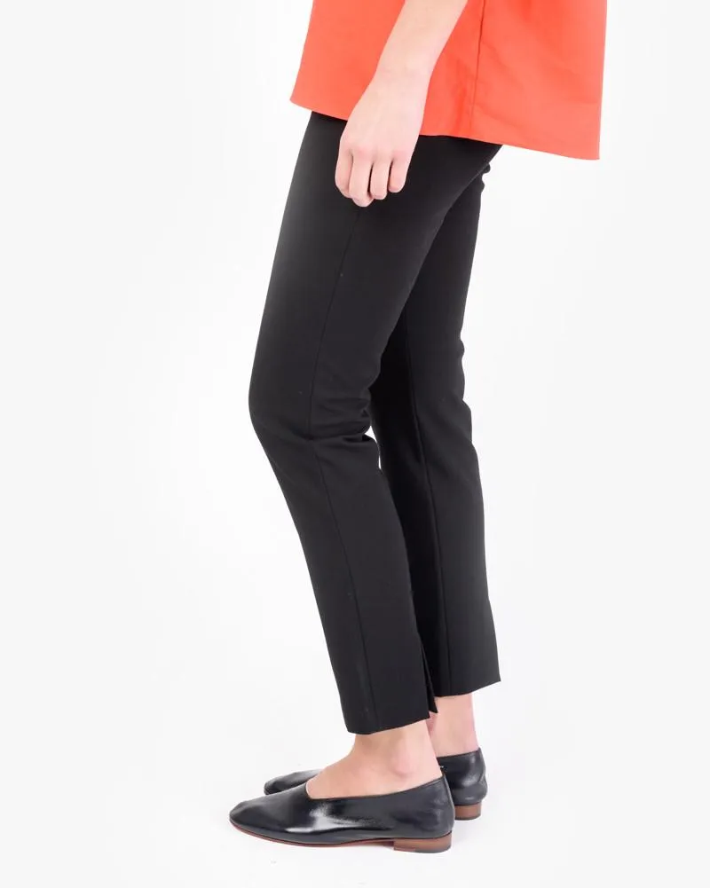 Anson Stretch Seamed Pant in Black