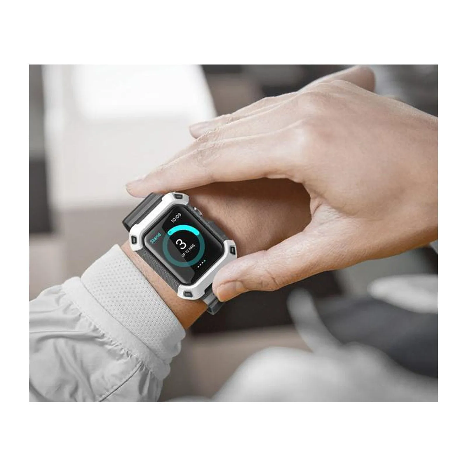 Apple Watch UB Pro Wristband Case (38mm)-White