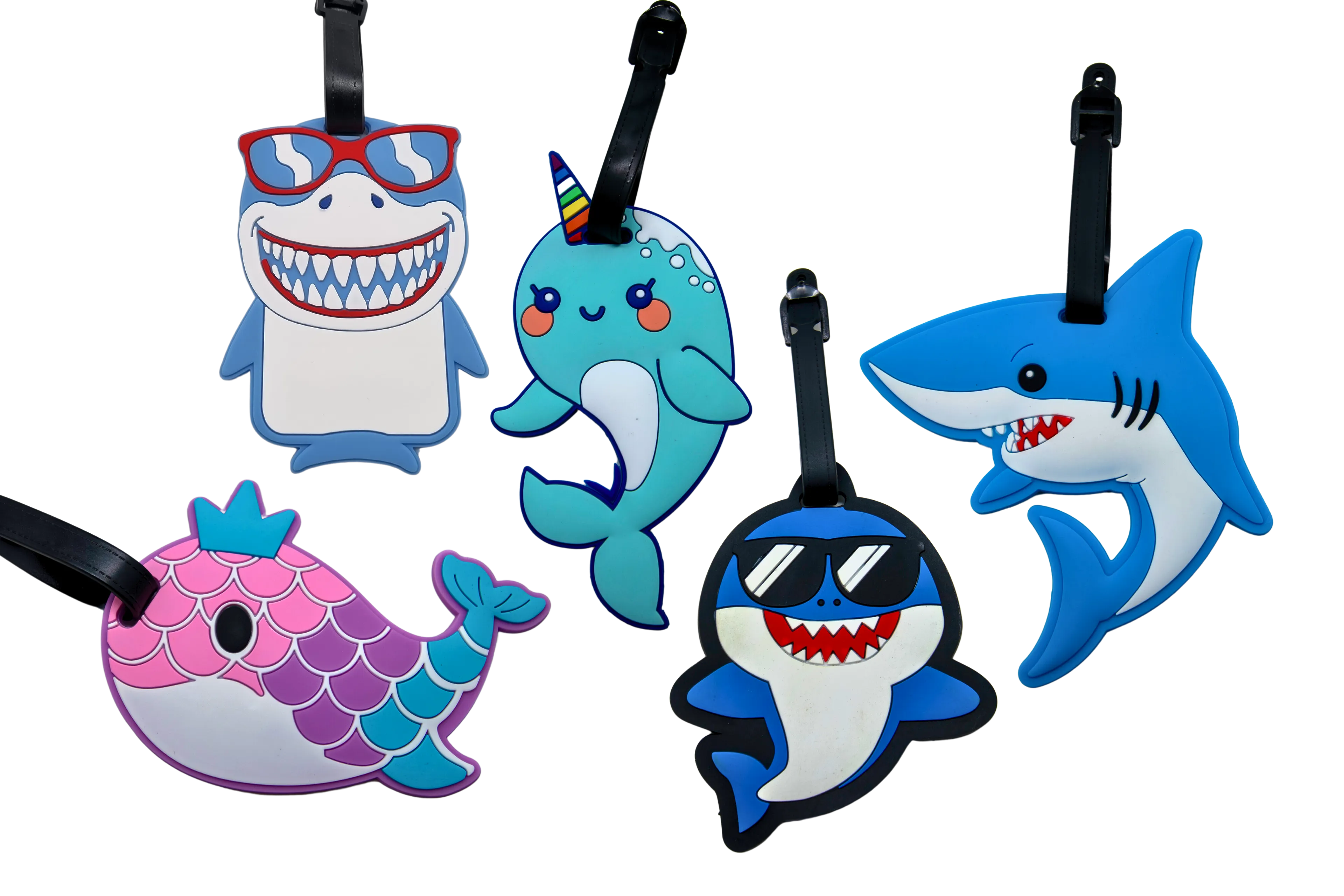 Aquarium Theme Design Luggage Tag
