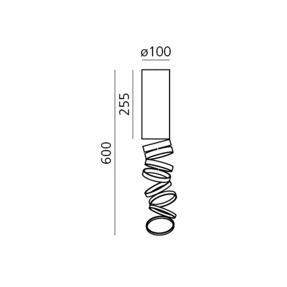 Artemide Decomposé Light ceiling lamp
