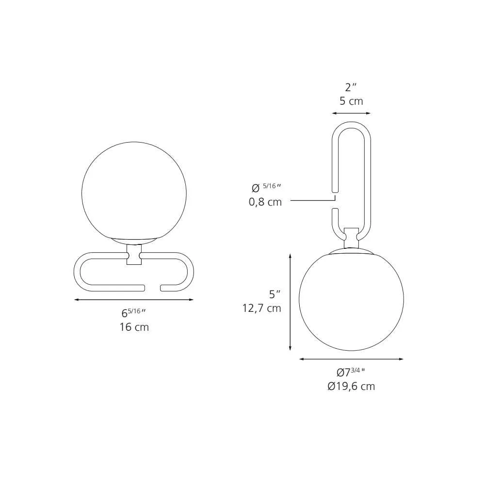 Artemide NH1217 table lamp