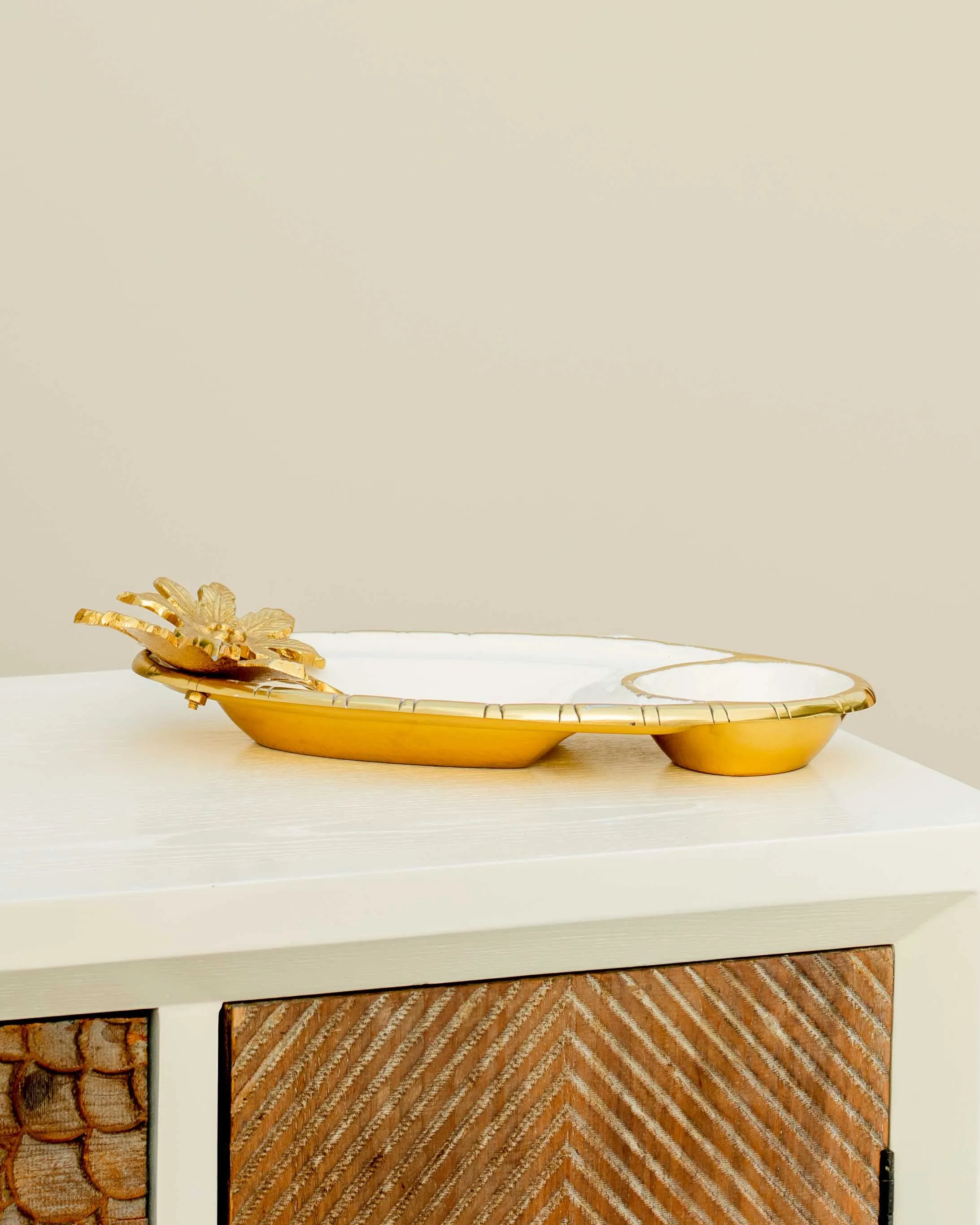 Astonish Brass Serving Platter