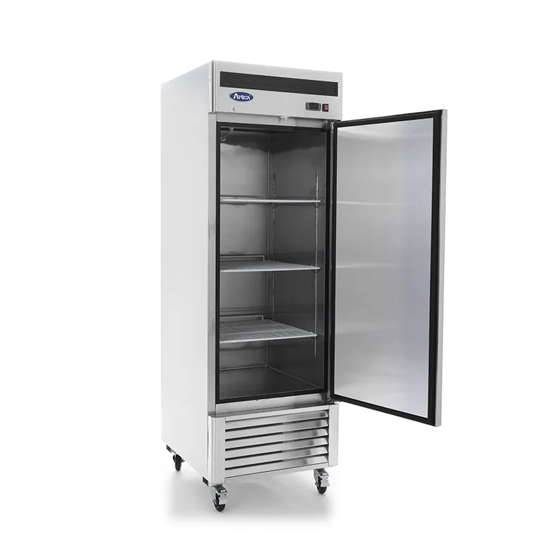 Atosa 27" Reach-In Freezer with 1 Solid Door & Bottom Mount Compressor
