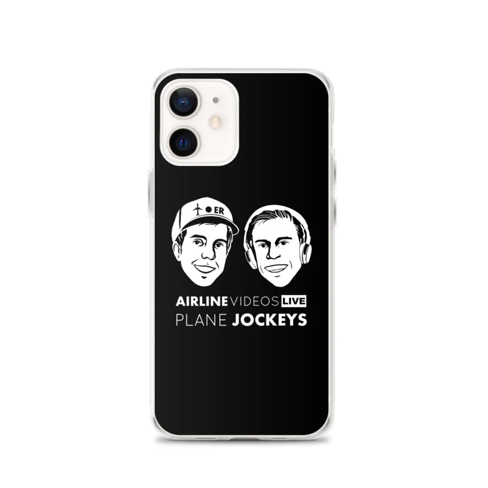 AVL PLANE JOCKEYS (BLACK) iPhone Case