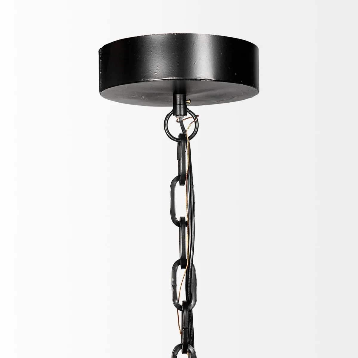 Bashaw Pendant Light Black Metal
