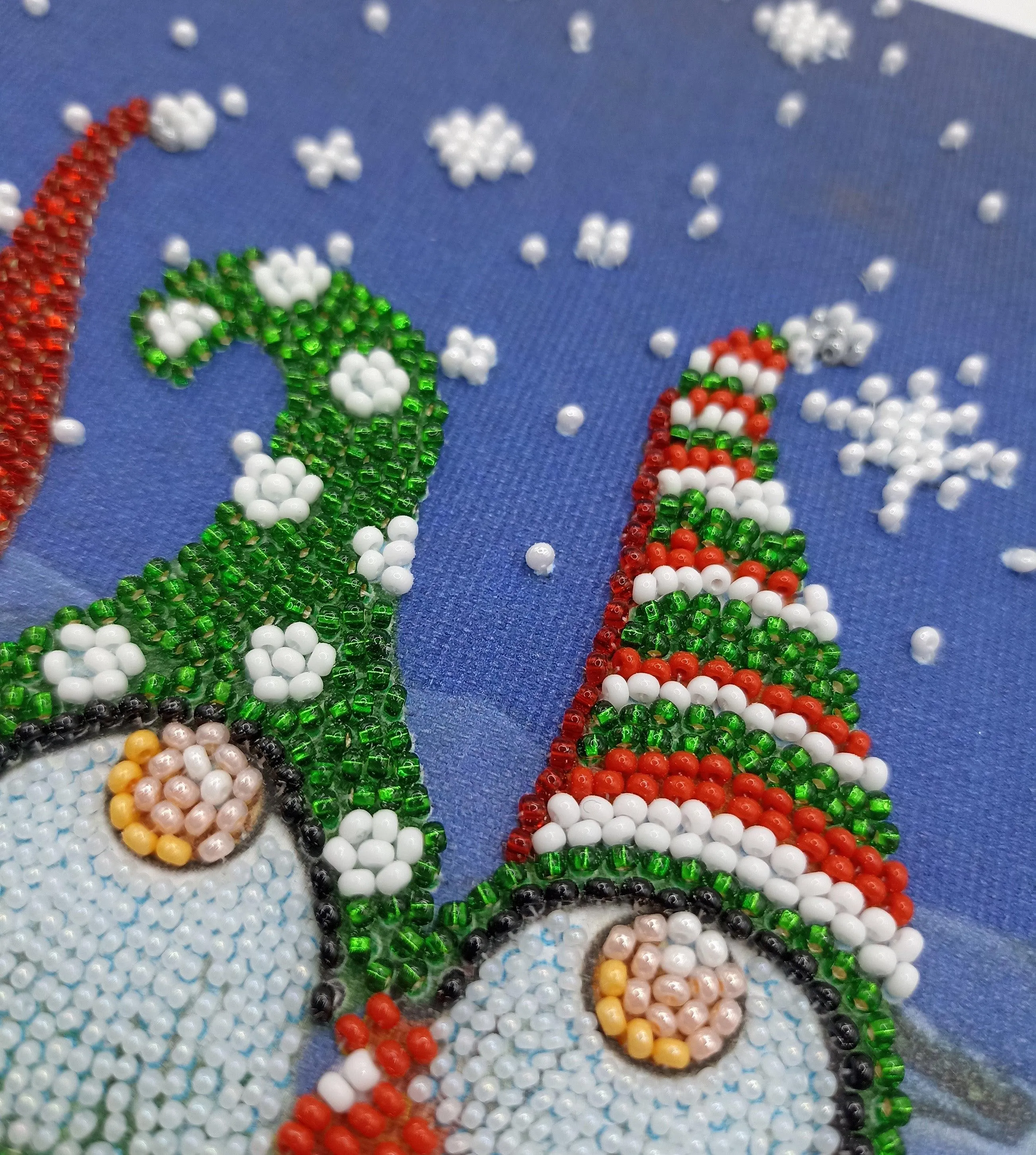 Bead Embroidery Kit - The three dwarfs AB-881
