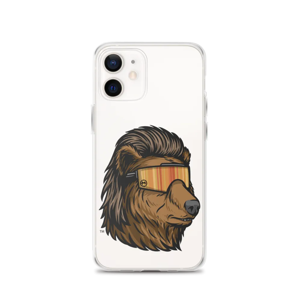 Bear Mullet iPhone Case - Clear