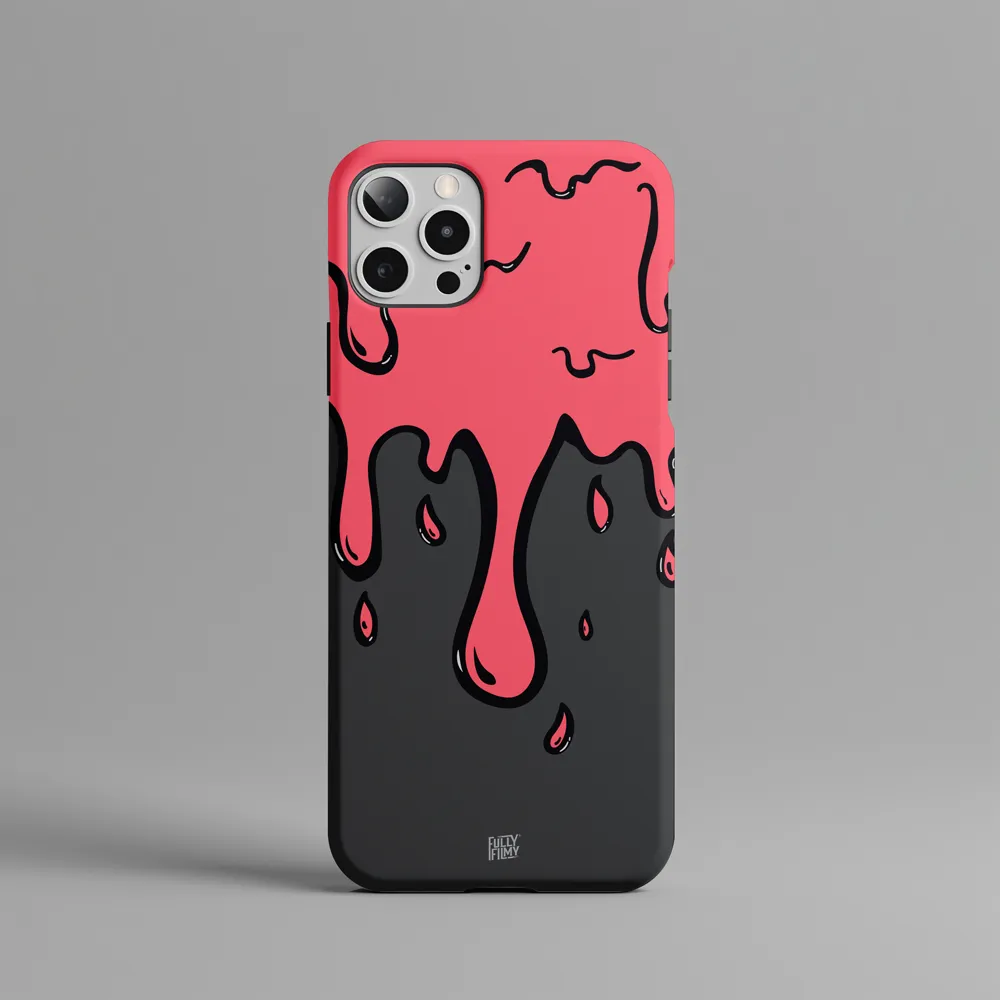 Bloody Red Drip | Hard Phone Case