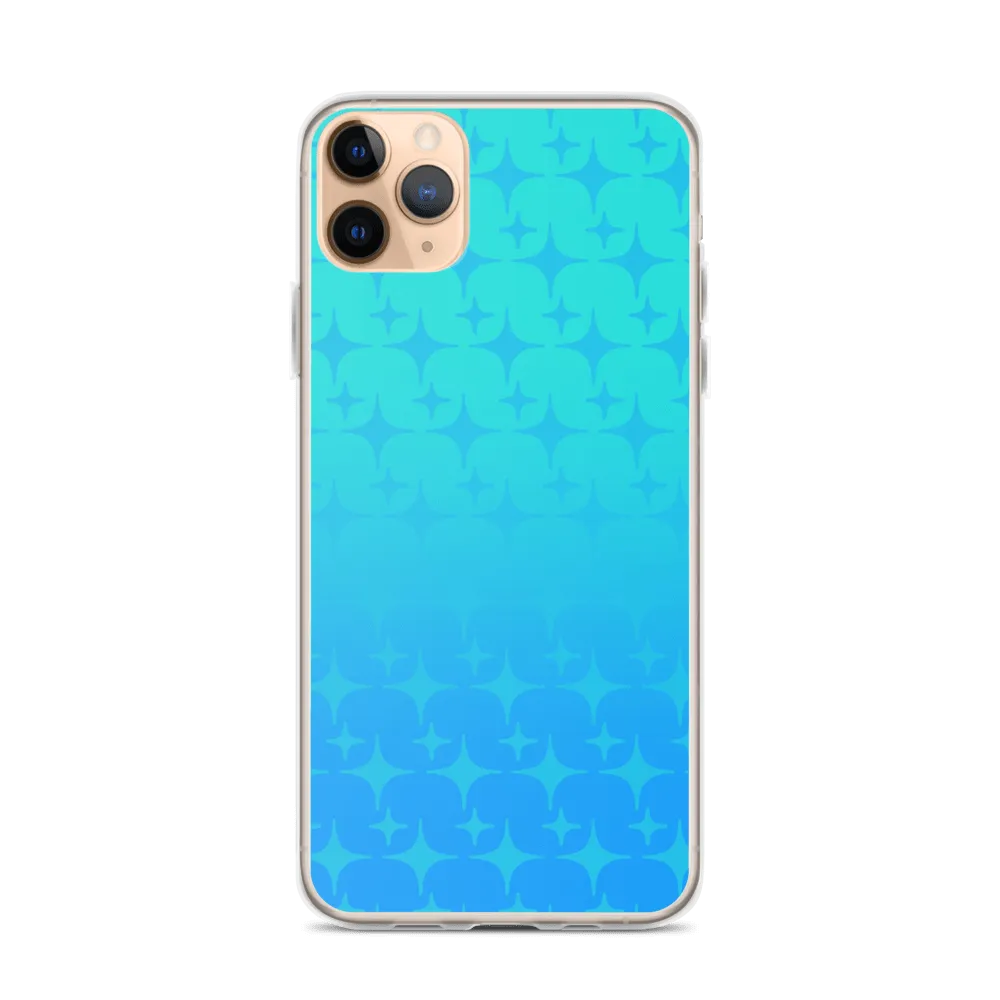 Blue Ghost Sparkle Phone Case (iPhone 6/6S/6 Plus/6S Plus/7/8/7 Plus/8 Plus/X/XS/XR/XS Max/11/11 Pro/11 Pro Max/SE)