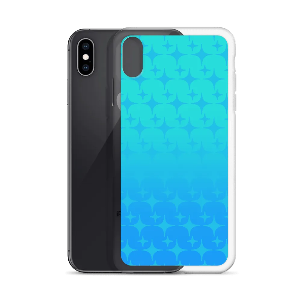 Blue Ghost Sparkle Phone Case (iPhone 6/6S/6 Plus/6S Plus/7/8/7 Plus/8 Plus/X/XS/XR/XS Max/11/11 Pro/11 Pro Max/SE)