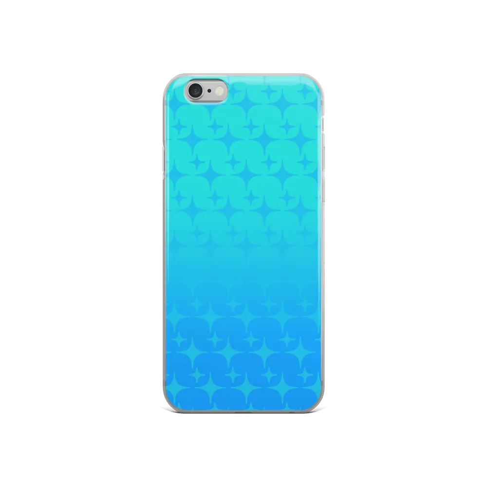 Blue Ghost Sparkle Phone Case (iPhone 6/6S/6 Plus/6S Plus/7/8/7 Plus/8 Plus/X/XS/XR/XS Max/11/11 Pro/11 Pro Max/SE)