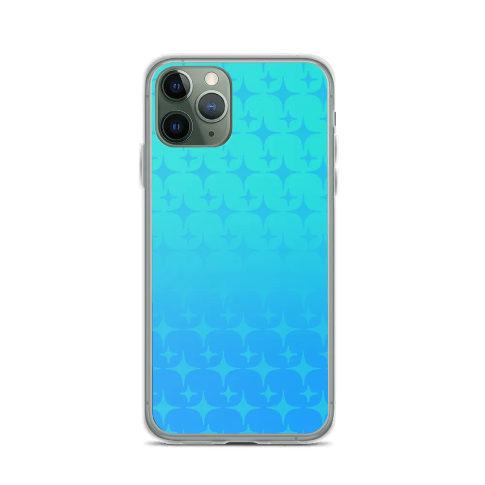 Blue Ghost Sparkle Phone Case (iPhone 6/6S/6 Plus/6S Plus/7/8/7 Plus/8 Plus/X/XS/XR/XS Max/11/11 Pro/11 Pro Max/SE)
