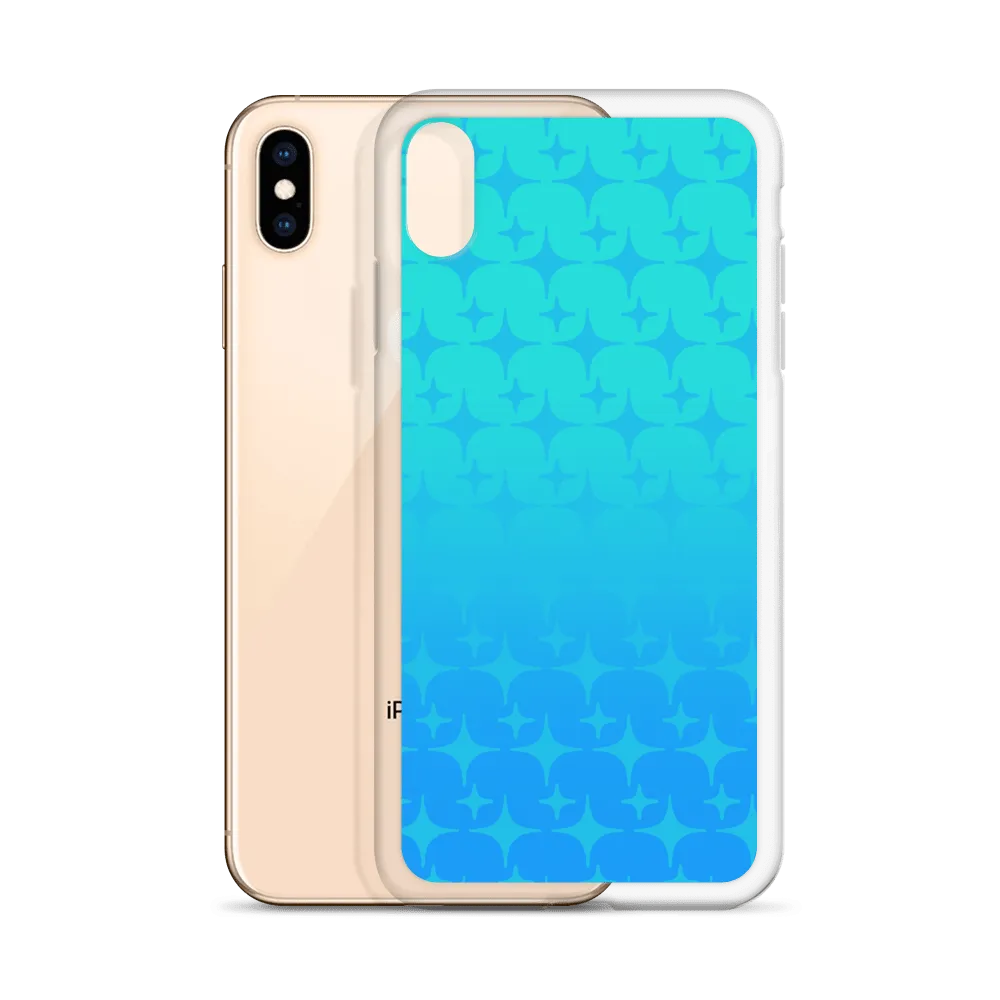 Blue Ghost Sparkle Phone Case (iPhone 6/6S/6 Plus/6S Plus/7/8/7 Plus/8 Plus/X/XS/XR/XS Max/11/11 Pro/11 Pro Max/SE)