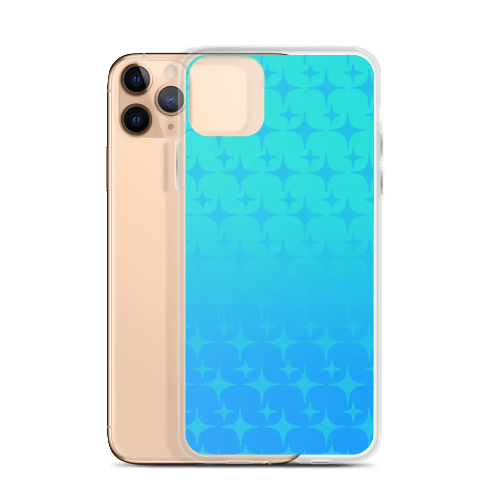 Blue Ghost Sparkle Phone Case (iPhone 6/6S/6 Plus/6S Plus/7/8/7 Plus/8 Plus/X/XS/XR/XS Max/11/11 Pro/11 Pro Max/SE)