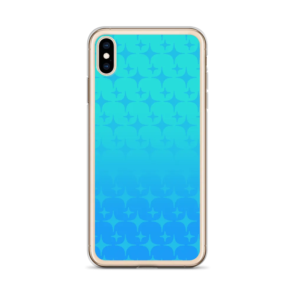 Blue Ghost Sparkle Phone Case (iPhone 6/6S/6 Plus/6S Plus/7/8/7 Plus/8 Plus/X/XS/XR/XS Max/11/11 Pro/11 Pro Max/SE)