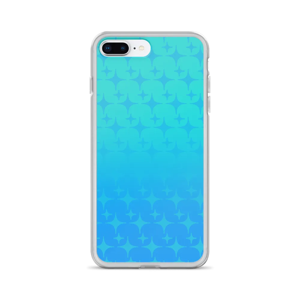 Blue Ghost Sparkle Phone Case (iPhone 6/6S/6 Plus/6S Plus/7/8/7 Plus/8 Plus/X/XS/XR/XS Max/11/11 Pro/11 Pro Max/SE)
