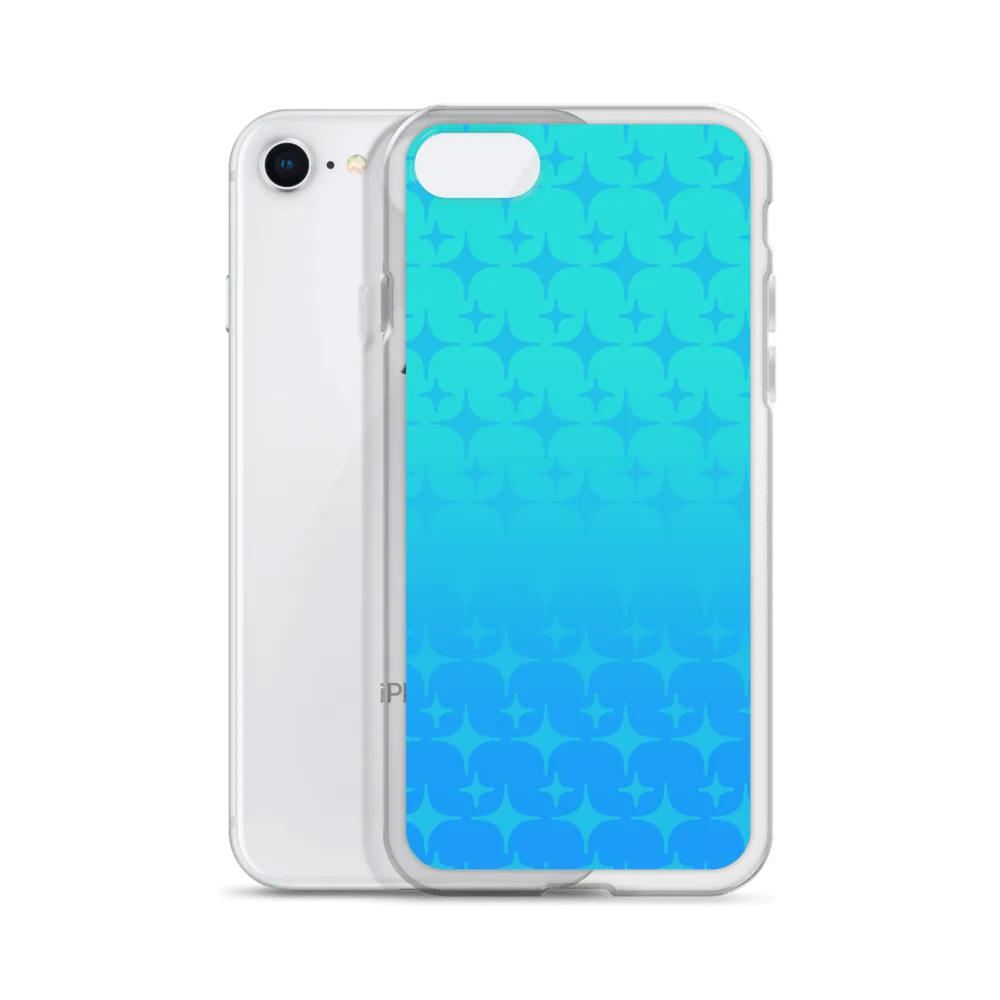 Blue Ghost Sparkle Phone Case (iPhone 6/6S/6 Plus/6S Plus/7/8/7 Plus/8 Plus/X/XS/XR/XS Max/11/11 Pro/11 Pro Max/SE)