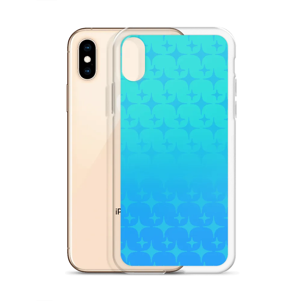 Blue Ghost Sparkle Phone Case (iPhone 6/6S/6 Plus/6S Plus/7/8/7 Plus/8 Plus/X/XS/XR/XS Max/11/11 Pro/11 Pro Max/SE)