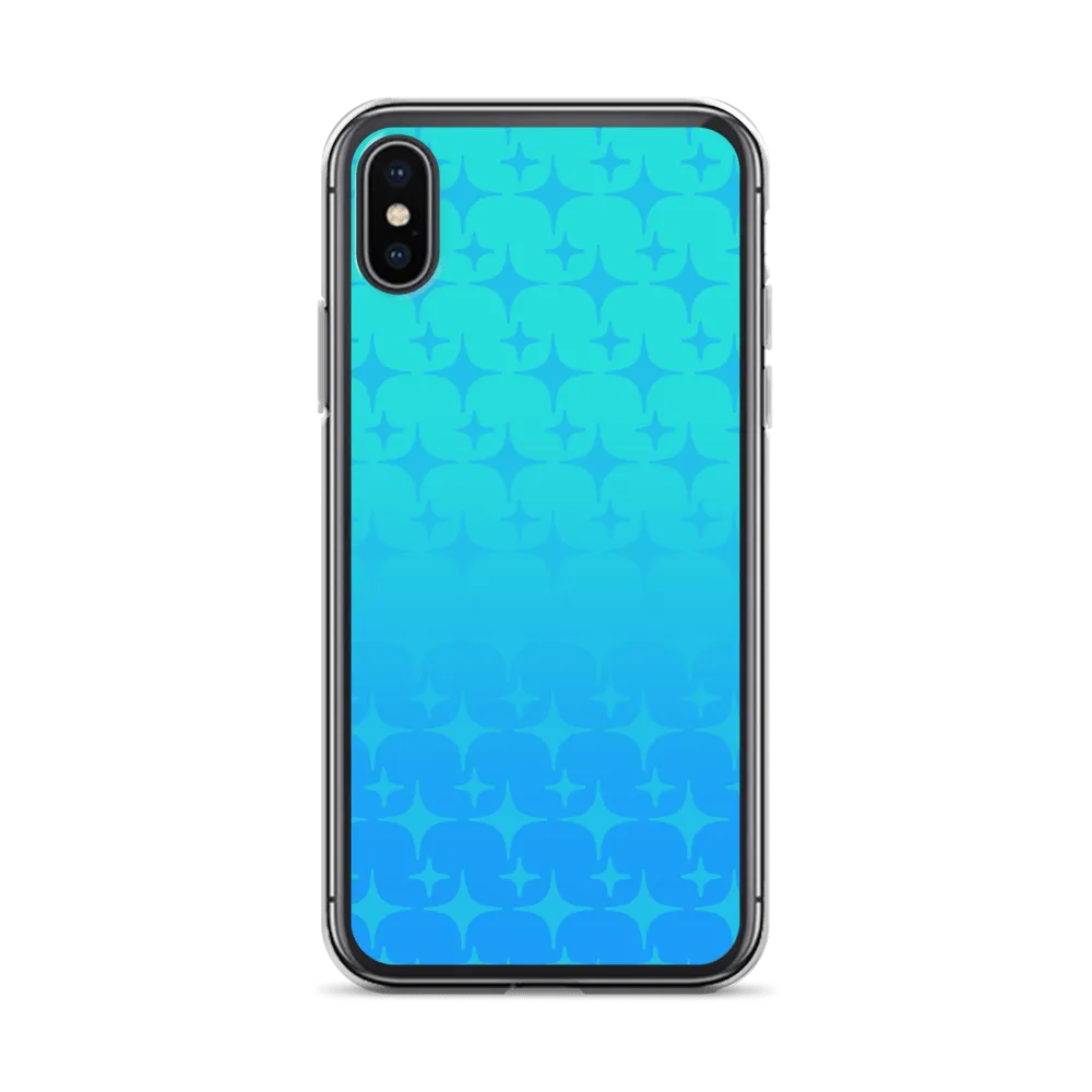 Blue Ghost Sparkle Phone Case (iPhone 6/6S/6 Plus/6S Plus/7/8/7 Plus/8 Plus/X/XS/XR/XS Max/11/11 Pro/11 Pro Max/SE)