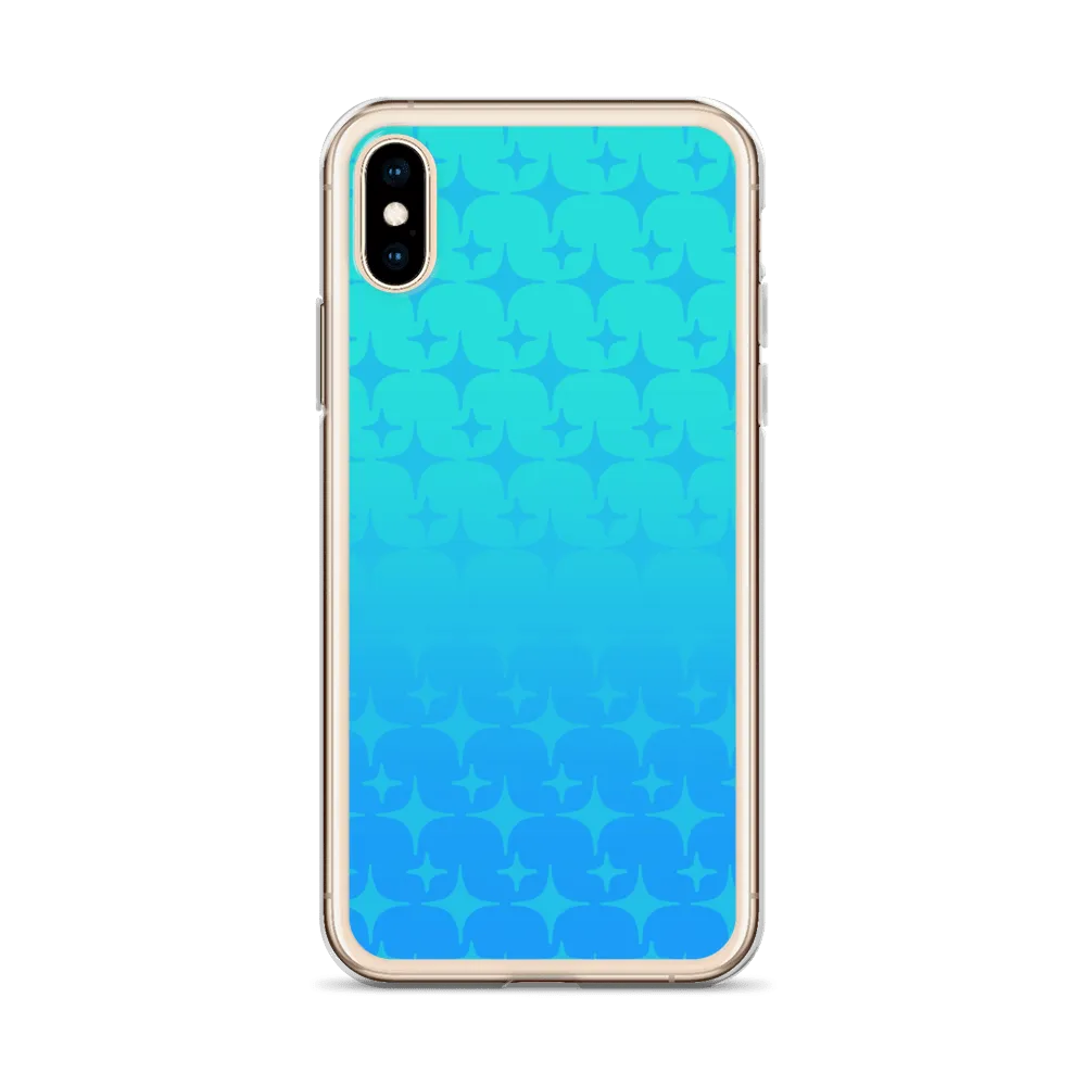 Blue Ghost Sparkle Phone Case (iPhone 6/6S/6 Plus/6S Plus/7/8/7 Plus/8 Plus/X/XS/XR/XS Max/11/11 Pro/11 Pro Max/SE)