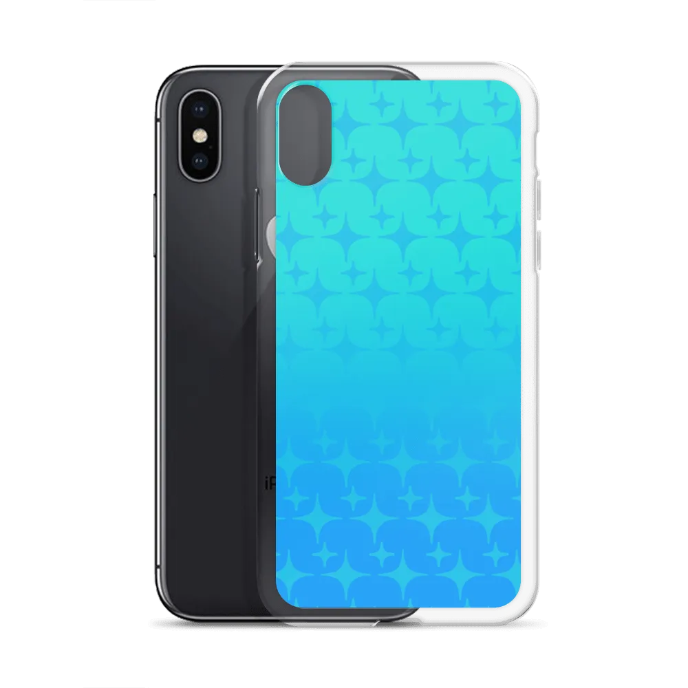 Blue Ghost Sparkle Phone Case (iPhone 6/6S/6 Plus/6S Plus/7/8/7 Plus/8 Plus/X/XS/XR/XS Max/11/11 Pro/11 Pro Max/SE)