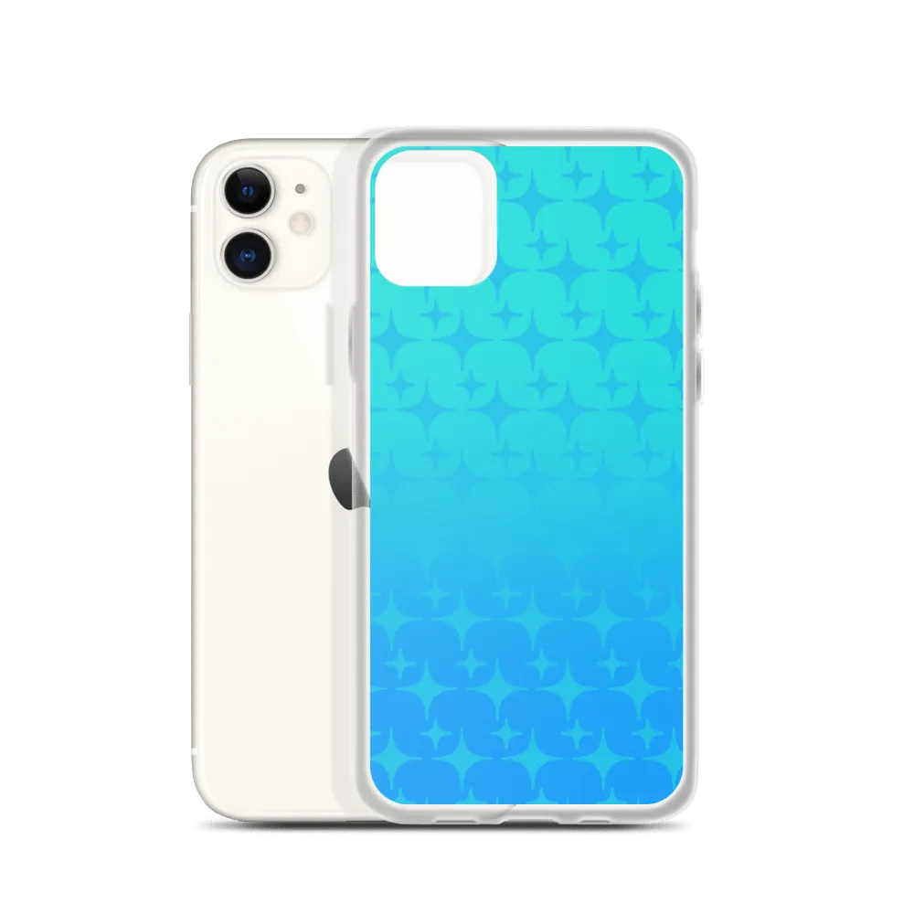 Blue Ghost Sparkle Phone Case (iPhone 6/6S/6 Plus/6S Plus/7/8/7 Plus/8 Plus/X/XS/XR/XS Max/11/11 Pro/11 Pro Max/SE)