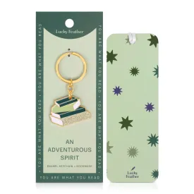 Book Lover's Keychain