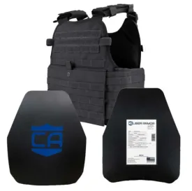 Caliber Armor AR550 11 x 14 Level III  Body Armor and Condor MOPC Package