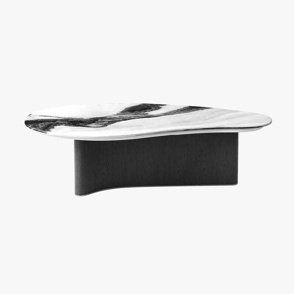 Elegant Casey Marble Coffee Table with Modern Design - Perfect for Living Room Decor