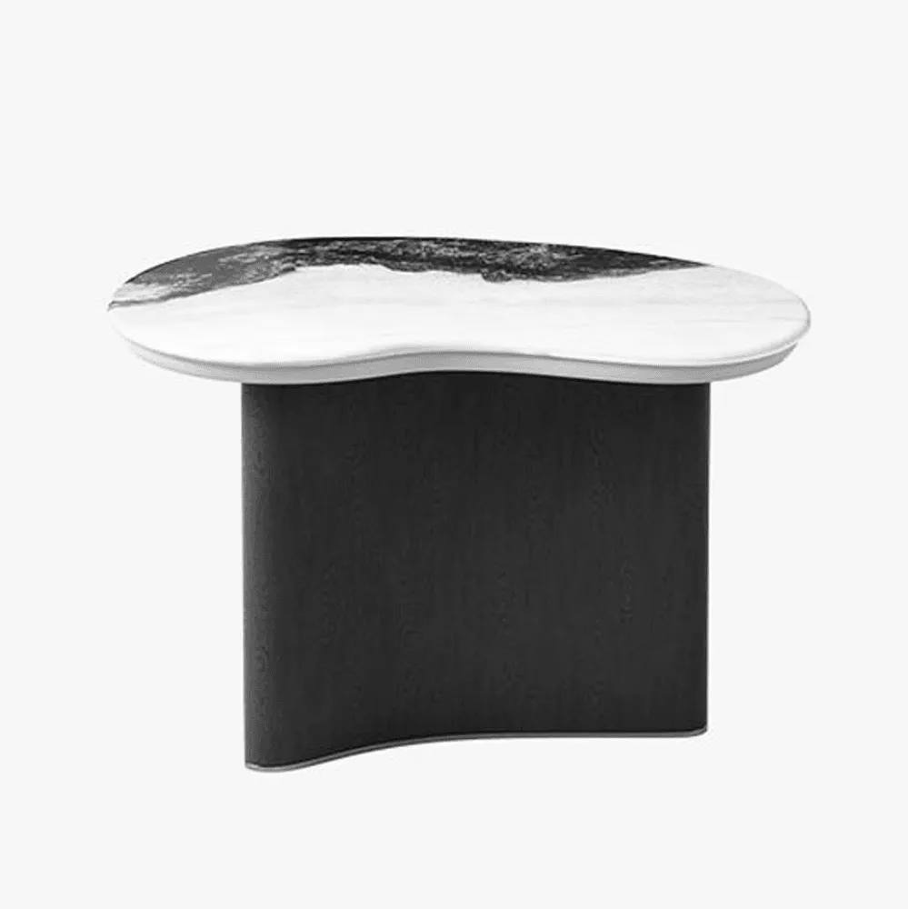Elegant Casey Marble Coffee Table with Modern Design - Perfect for Living Room Decor