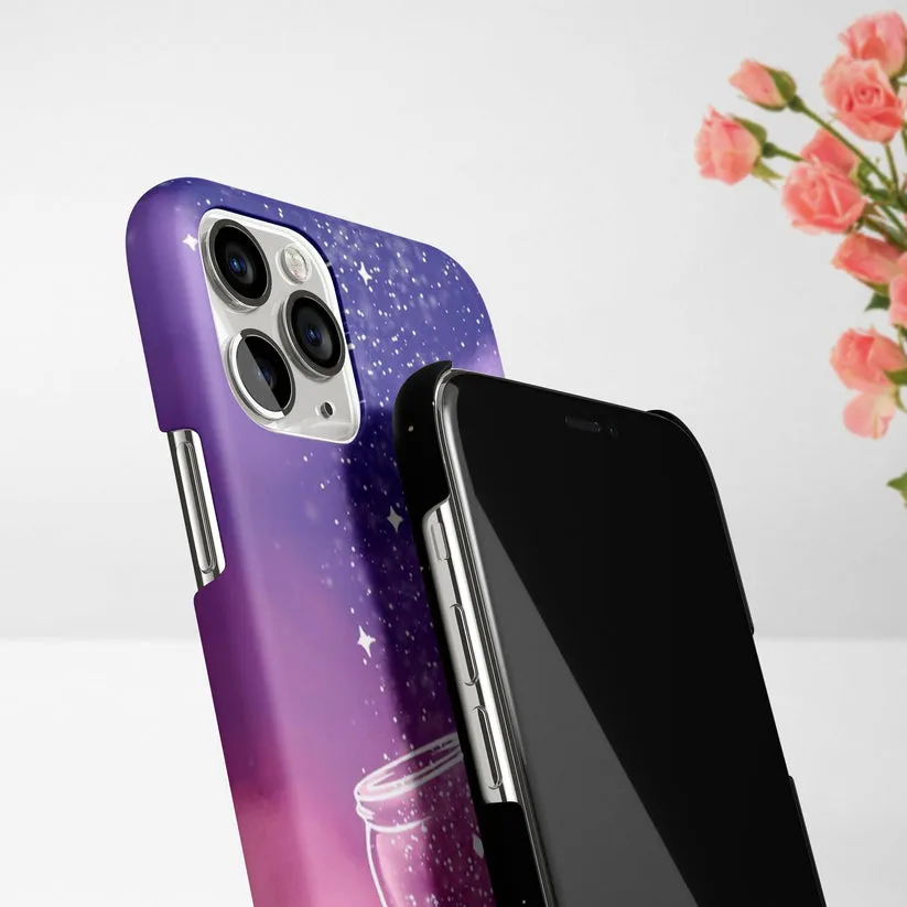 Celestial Design Slim Case Cover Black For Samsung