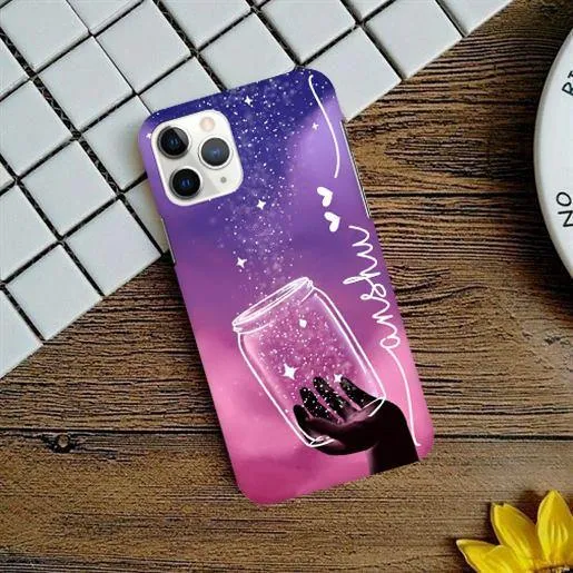 Celestial Design Slim Case Cover Purple For Samsung