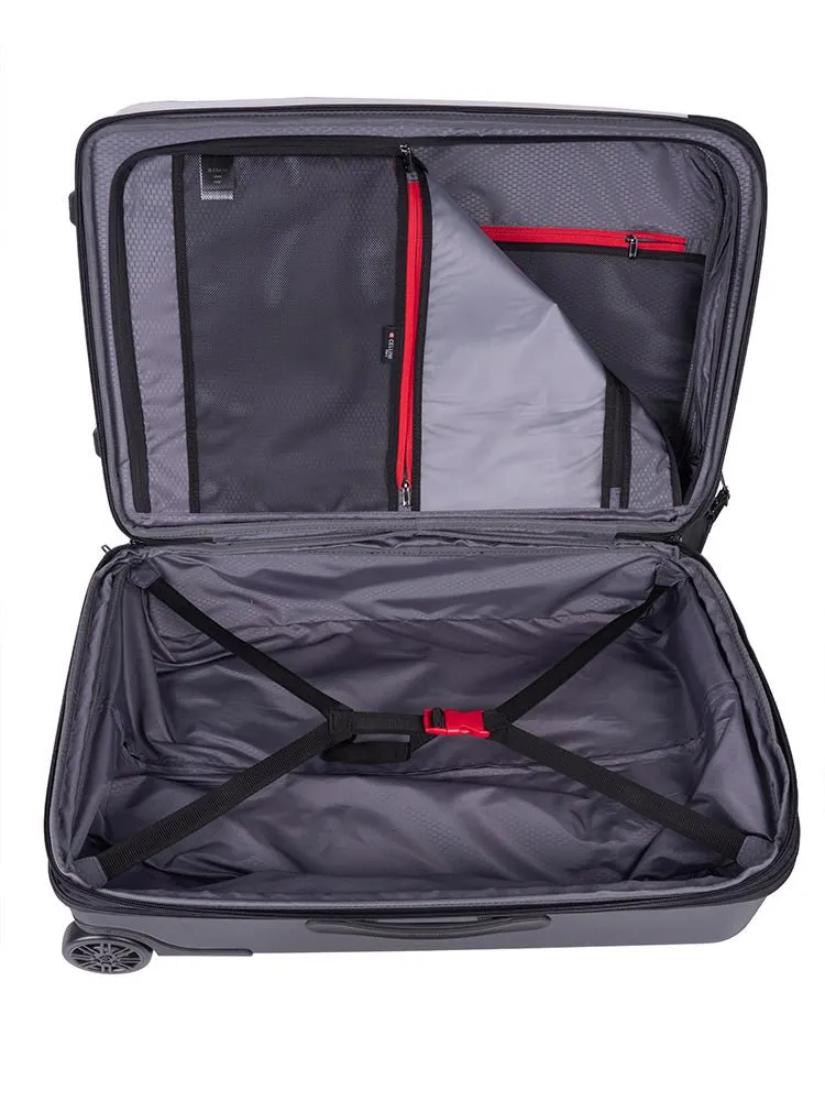 Cellini Pro X Medium Trolley Pullman with Oversized Fastline Wheels | White