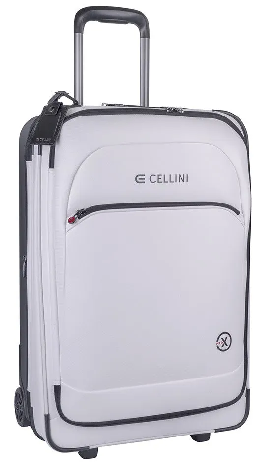 Cellini Pro X Medium Trolley Pullman with Oversized Fastline Wheels | White