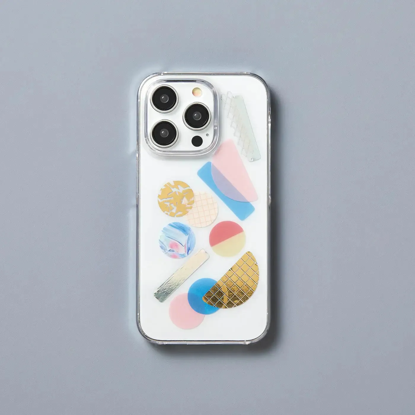 COFFRET TRIANGLE Cosmetic Motif Film Sticker - Horizon Blue (COFT001)