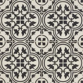 Daltile Memoir Petal Black ME21 12"x12"