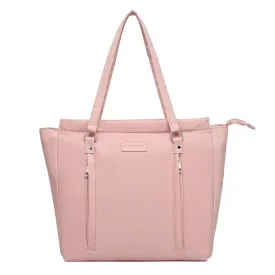 Diaper Bag Tote for Women, Large Travel Baby Bag for Boys and Girls, Baby Registry Search Baby Shower Gifts,3 Insulated Pockets, Pink