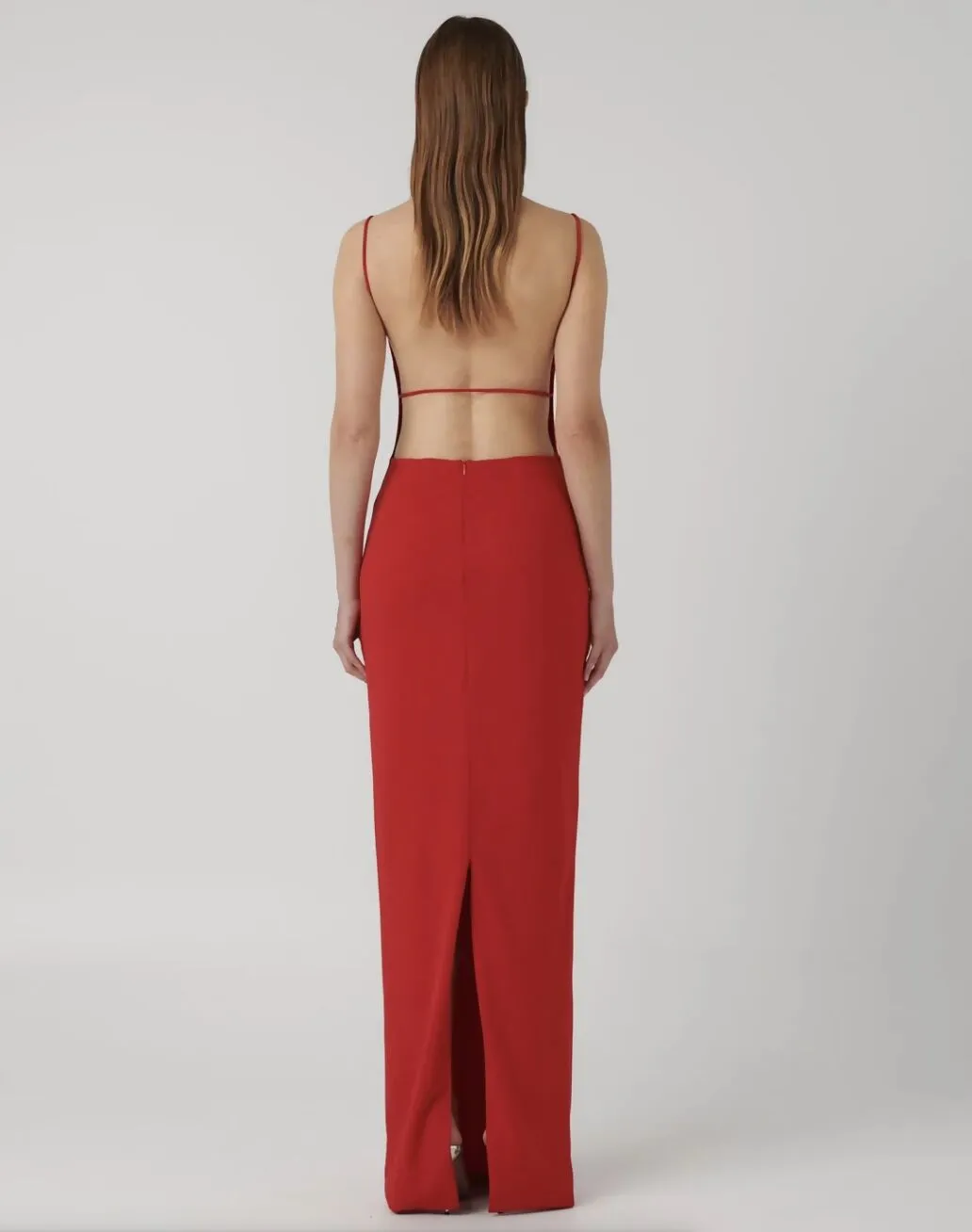Effie Kats Gabbi Gown Red Size XS, S