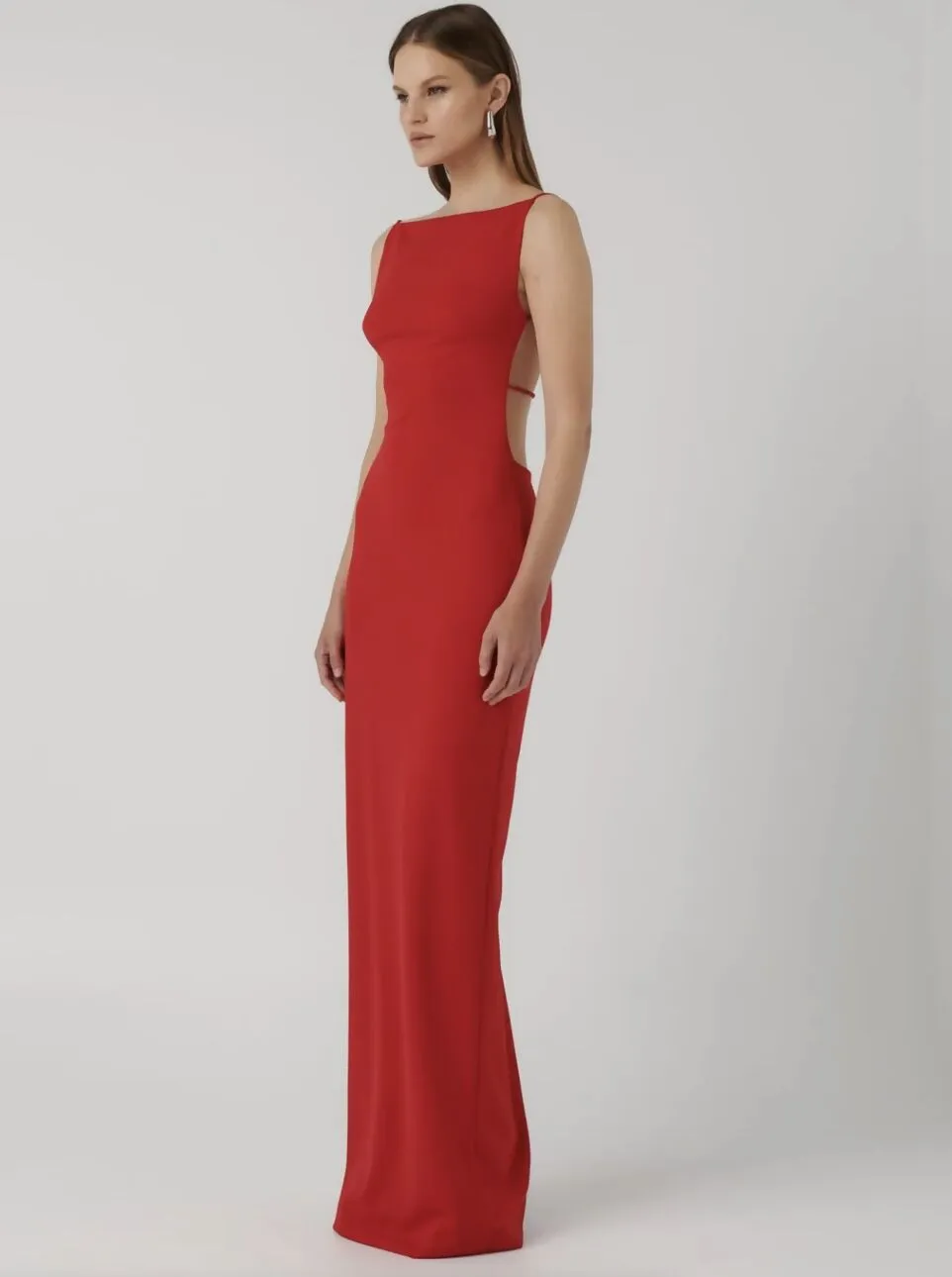 Effie Kats Gabbi Gown Red Size XS, S